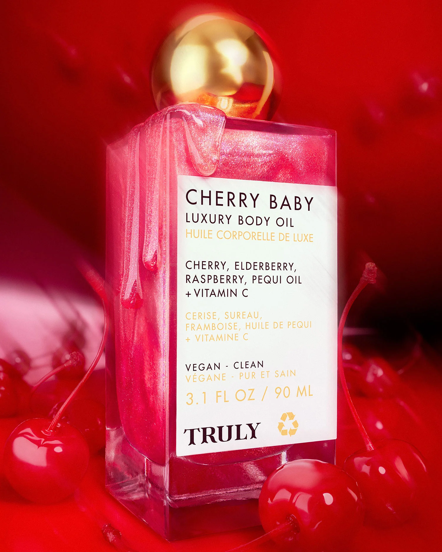Cherry Baby Luxury Body Oil - Image 9
