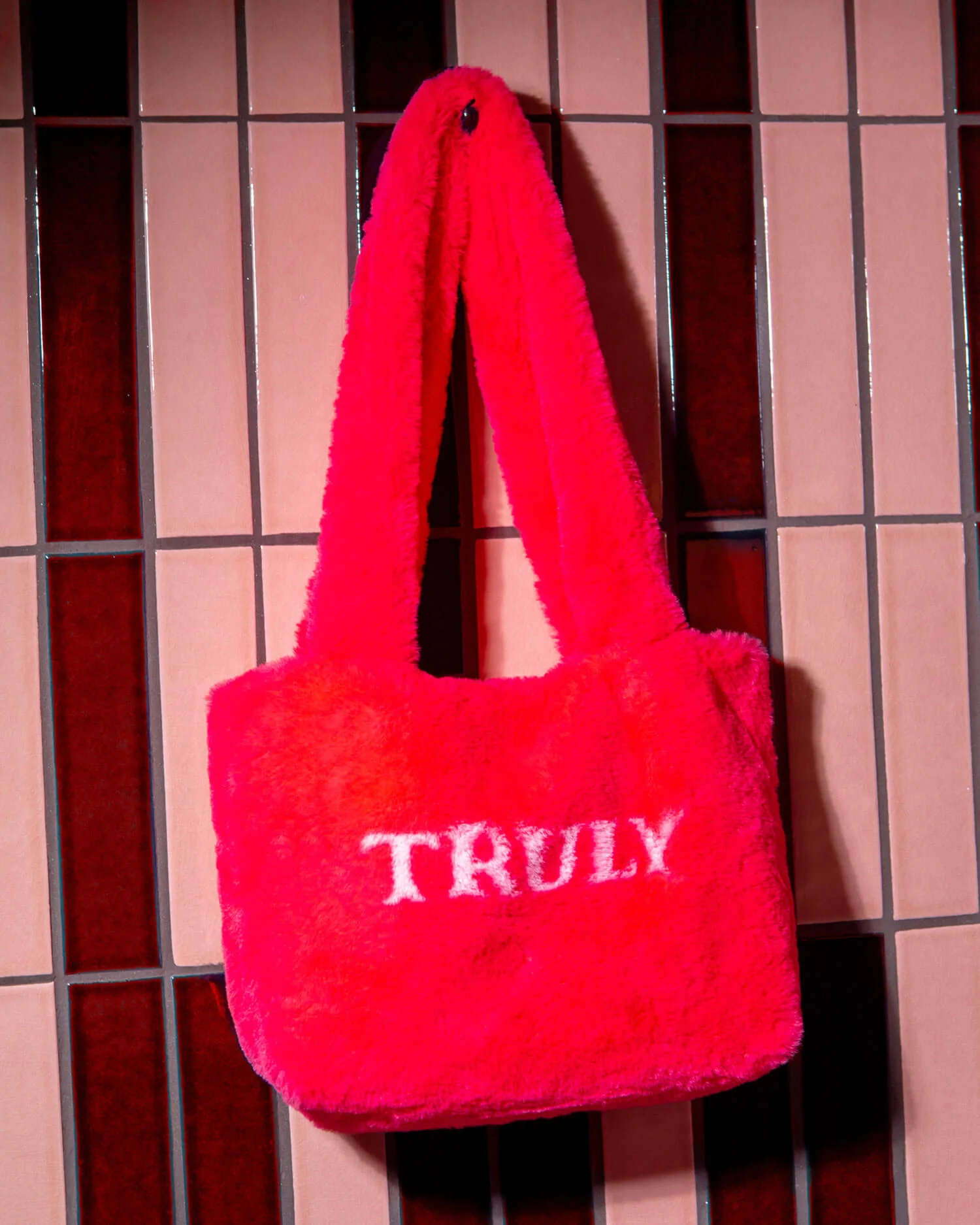 Pink Fuzzy Bag - Image 3